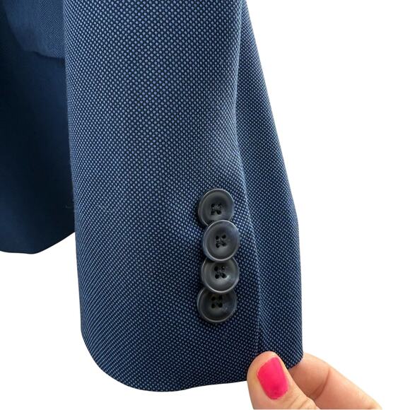 Michael Kors 2 Piece Suit Set Blue Blazer 50R and Pants 44W Preppy Business - Picture 5 of 14